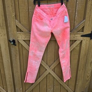 Mavi Women's Skinny Jeans in Bright Pink